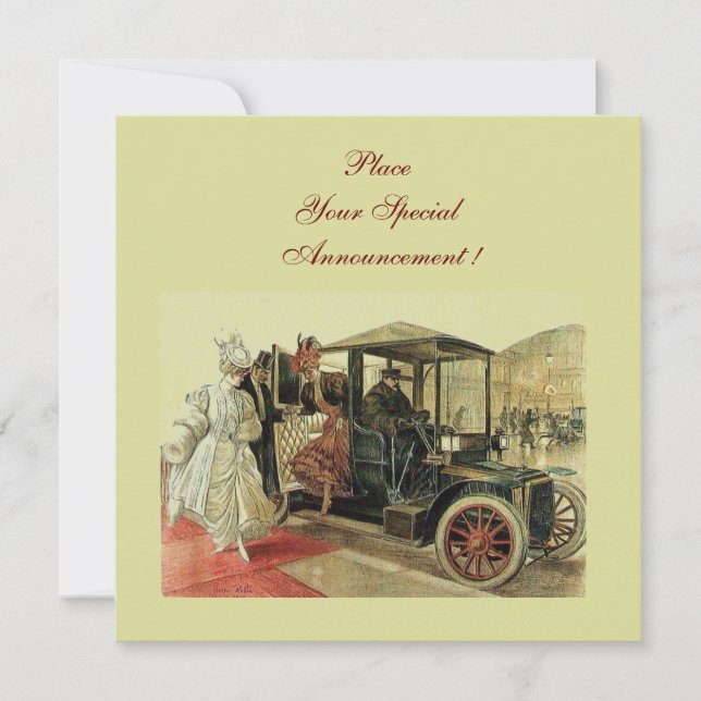 Anuncio AUTO ANTIGUO, RESTAURACIÓN DE AUTO 2, rojo amarill (Anverso)