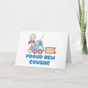 Anuncio Auto Orgulloso nuevo primo es un niño