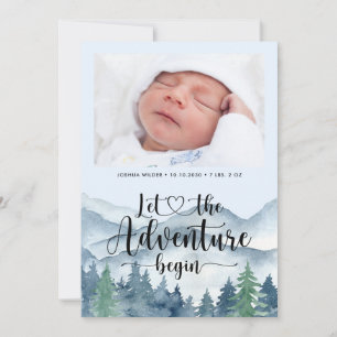 Anuncio Aventura comienza el nacimiento de la foto