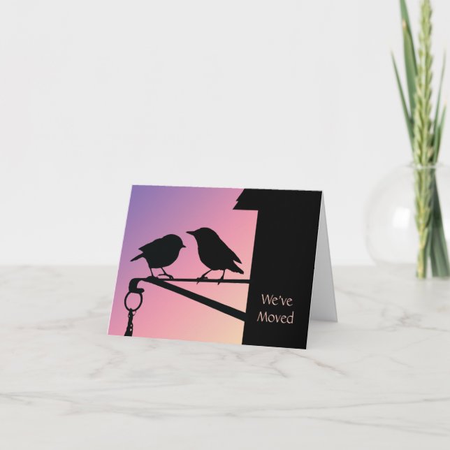 Anuncio Aves del atardecer cambio de dirección (Anverso)