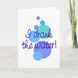 Anuncio Bajé el agua