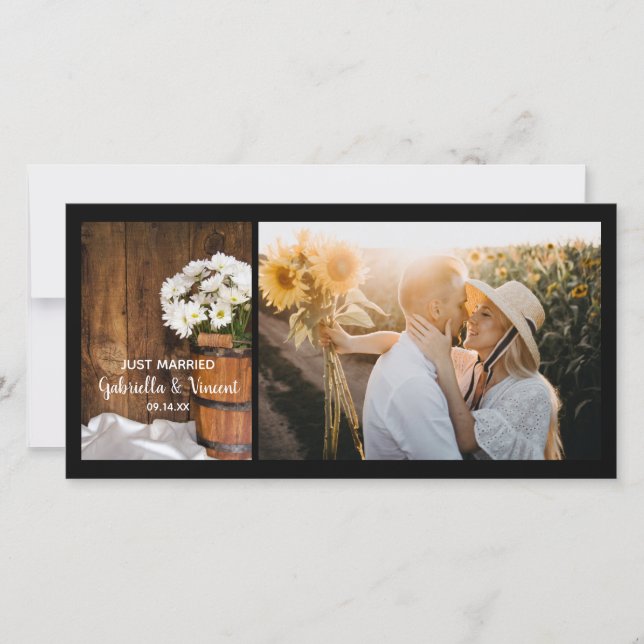 Anuncio Balde de madera y el país de Daisies recién casado (Anverso)