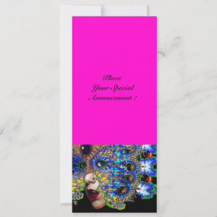 Anuncio Ball de Mascarada EPHEMERAL Mardi Gras, negro de f