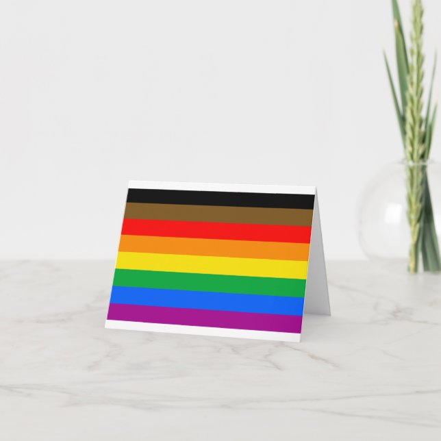 Anuncio Bandera del Orgullo Arco Iris (Anverso)