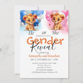 Anuncio baño de bebé o revelación de sexo