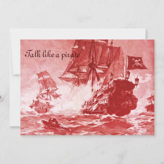 ANUNCIO BATALLA DE BARCO PIRATA / MAPAS DE TRATAMIENTO DE  (Anverso)