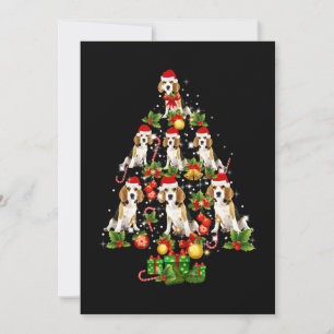 Anuncio Beagle Christmas Tree Beagle Dog Love Xmas Regalo
