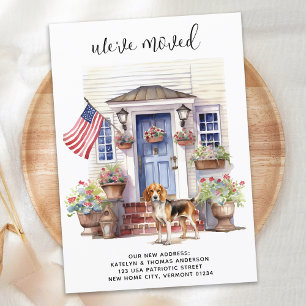 Anuncio Beagle Patriotic Mascota Personalizada Perro Movin