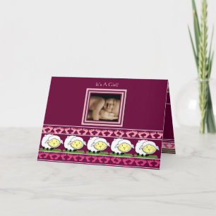 Anuncio Bebé Chica Anunciando oveja con tu foto -