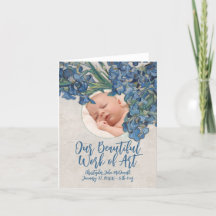 Bebé con irios Van Gogh