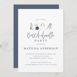 Anuncio Bebida azul gitana fiesta de soltera moderna y ele