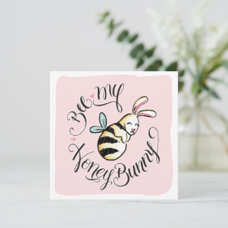 Anuncio Bee My Honey Bunny Valentcard