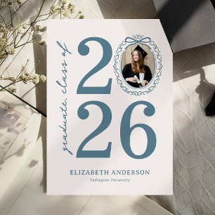 Anuncio Beige Verde Acuario Foto Graduación 2026