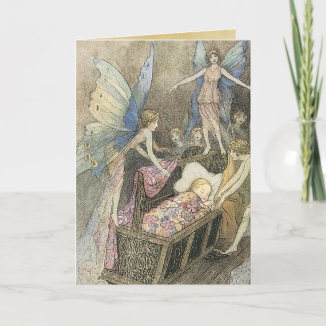 Anuncio Bendiciones del Faerie en su recién nacido (Anverso)