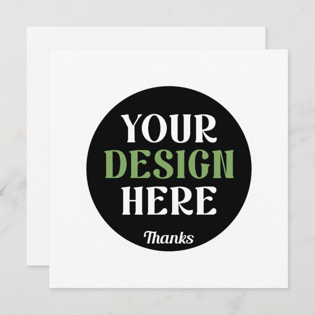 Anuncio beso hershey® personalizado, único, elegante y min (Anverso / Reverso)