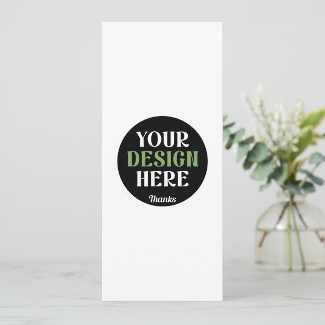 Anuncio beso hershey® personalizado, único, elegante y min (Anverso de pie)