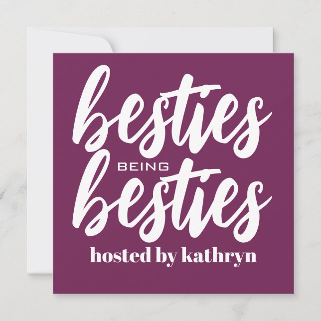 Anuncio Bestias siendo bestias personalizadas (Anverso)