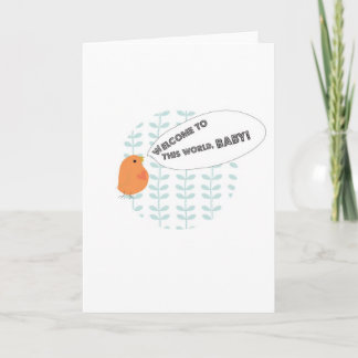 Anuncio ¡Bienvenida Bebé!