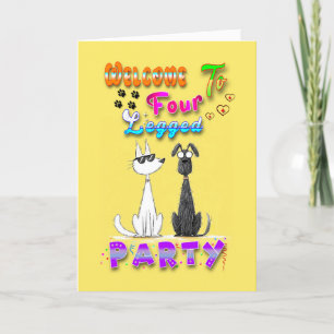 Anuncio Bienvenidos a Four Legged Party