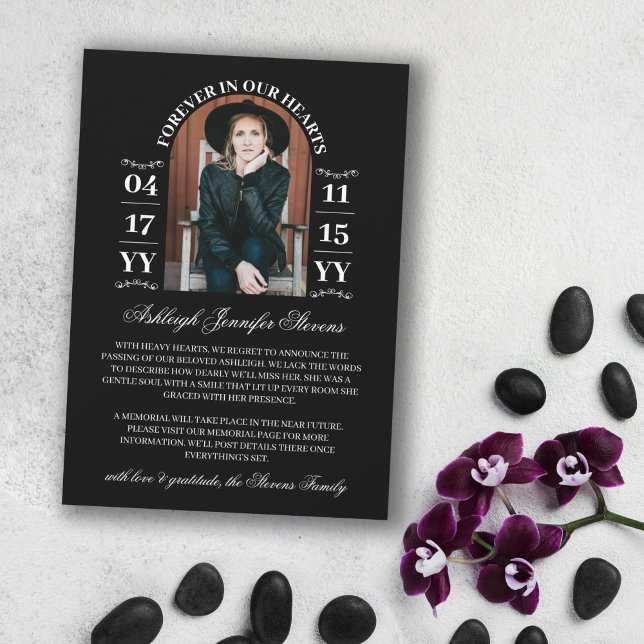 Anuncio Black Arch Foto Por Siempre En Nuestros Corazones  (Subido por el creador)