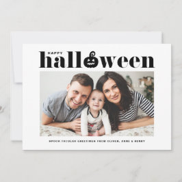 Anuncio Black Jack-o'-lantern Photo Happy Halloween