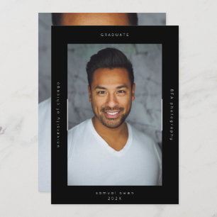 Anuncio Black Minimalism Portrait Photo College Universida