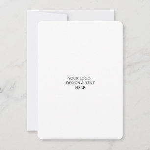 Anuncio Blanco Personalizado – Su logotipo y texto aquí