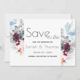 ANUNCIO BLANCO ROJO Y NARANJA FLORAL ELEGANTE SALVAN NUEST