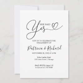 Anuncio Blanco Y Negro Dijo Que Sí Partido De Compromiso