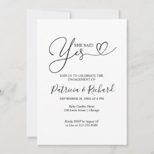 Anuncio Blanco Y Negro Dijo Que Sí Partido De Compromiso