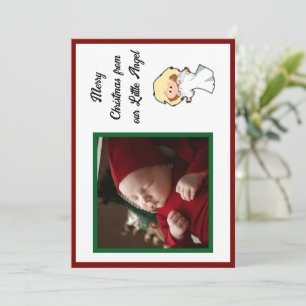 Anuncio Blonde Baby Angel, Navidades Personalizado para va