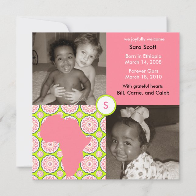 Anuncio Bloque africano: Flora rosa (Anverso)