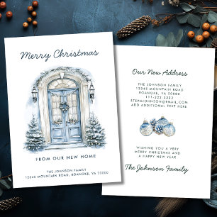 Anuncio Blue Door Merry Christmas from New Home