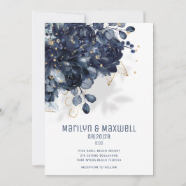 Anuncio Boda blanco y de oro de la Marina espumosa