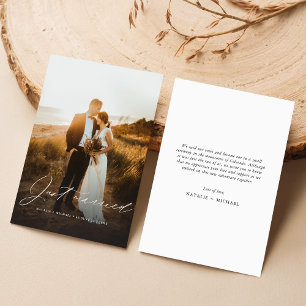 Anuncio Boda de caligrafía elegante de presupuesto Foto El