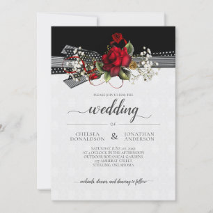 Anuncio Boda de caligrafía respiratoria de bebé de Roses R