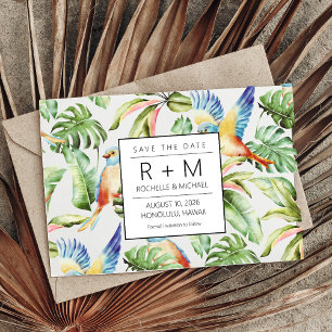 Anuncio Boda de destino de playa de Hawaii