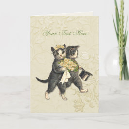 Anuncio Boda de Gatos Elegantes