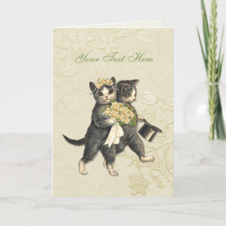 Anuncio Boda de Gatos Elegantes