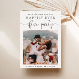 Anuncio Boda después de la recepción de la foto del Fiesta