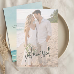 Anuncio Boda en la Playa sin Invitados