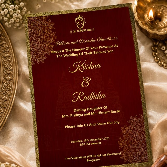Anuncio Boda india elegante Ganesha (Subido por el creador)