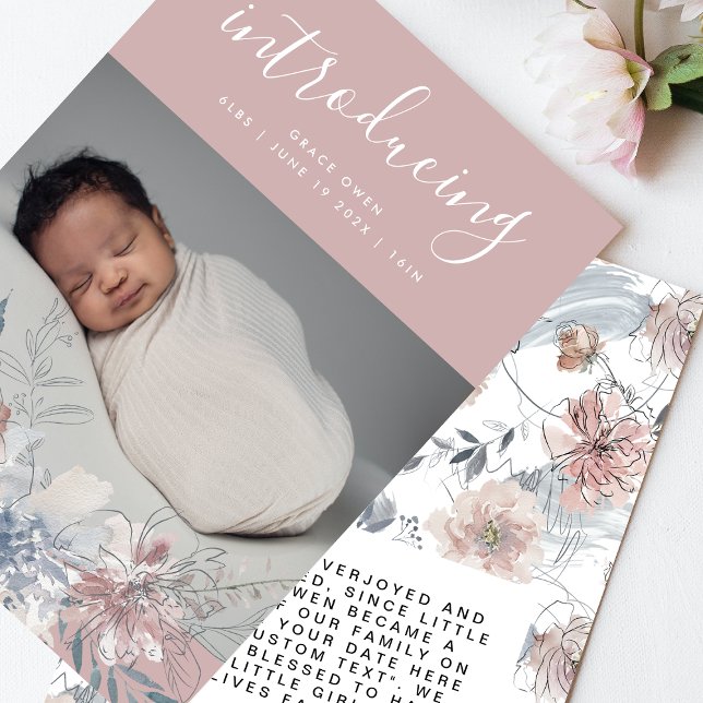 Anuncio Boho Botanical Boho Summer Florals Niña (Subido por el creador)