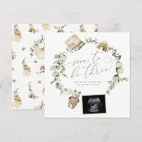 Boho Eucalyptus Tres revelaciones de Embarazo Ultr