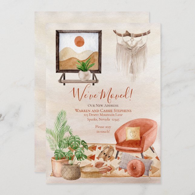 Anuncio Boho Moda Home Scene Macrame Moving (Anverso / Reverso)