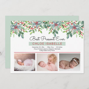 Anuncio Boho Navidades Greenery Mejor Presente Nacimiento
