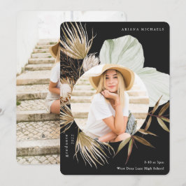 Anuncio Boho Wreath Dos Graduaciones De Foto