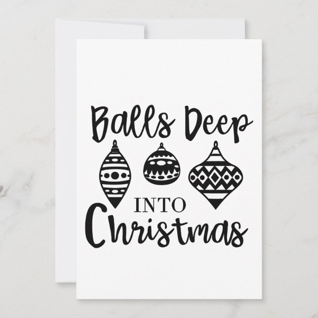 Anuncio Bolas Profundas En Navidades Navidades divertidos  (Anverso)