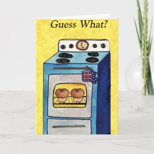 Anuncio bollos gemelos en el horno (Anverso)