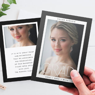 Anuncio BORDERS GRAD University Graduate Foto Graduada